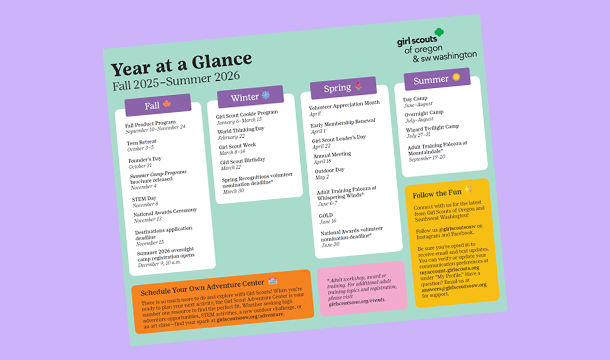 year at a glance year at a glance